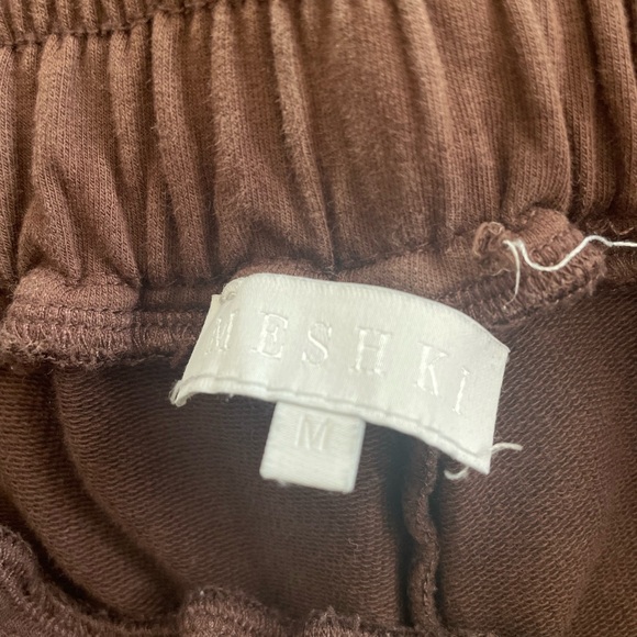 Meshki Brown Jogger Pants medium - Picture 3 of 5